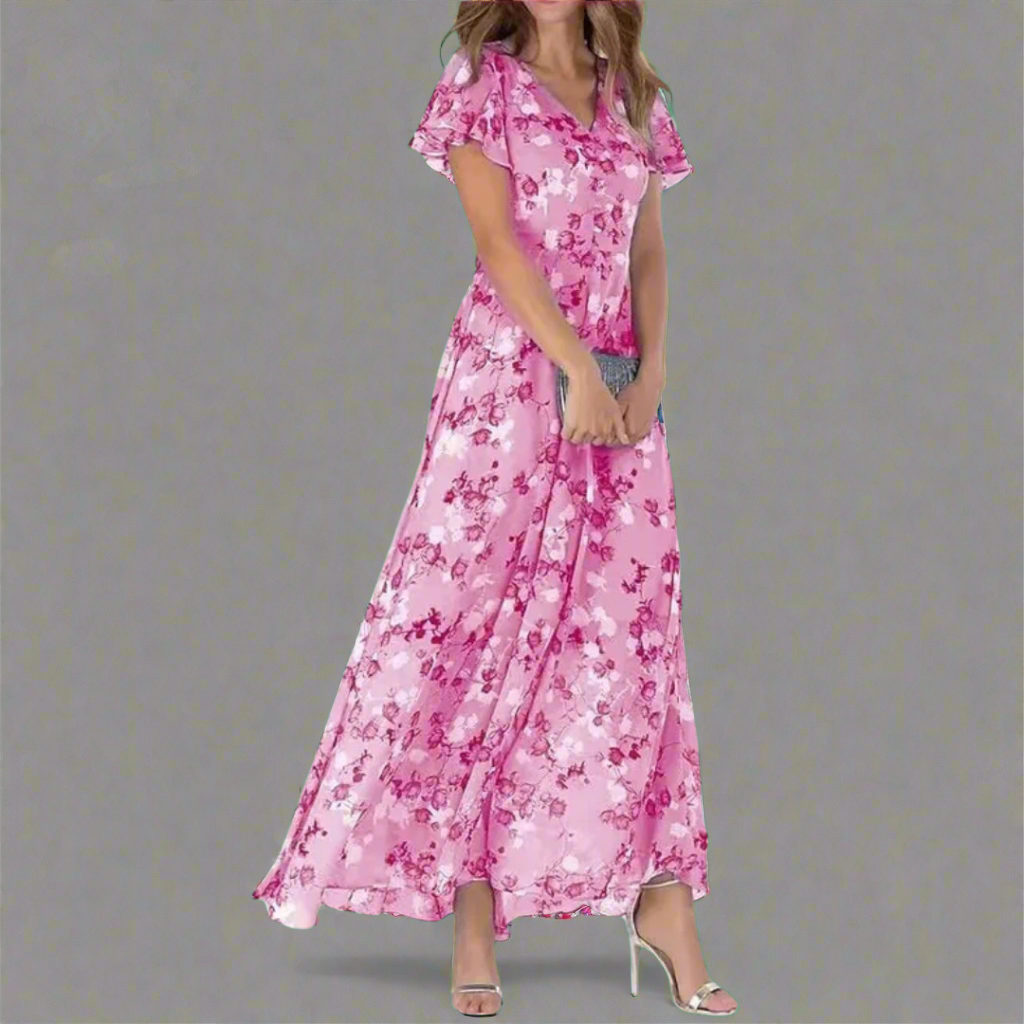 Doralise | Glamorous Dress with Tummy Coverage