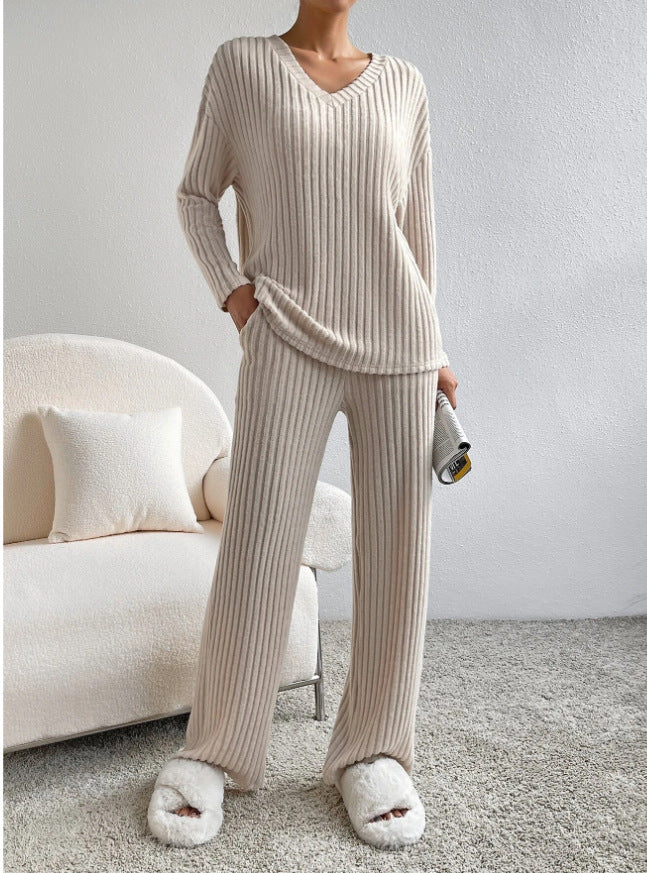 Renee – Ribbed Knit Lounge Set