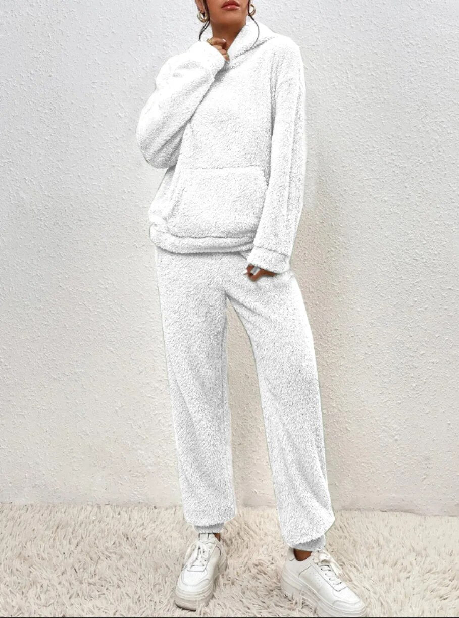 Debra - Comfortable Teddy Loungewear Set