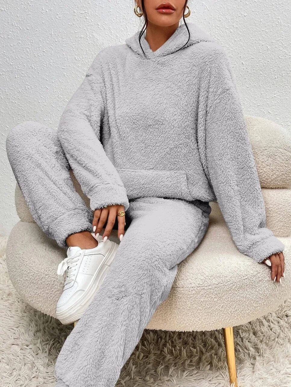 Debra - Comfortable Teddy Loungewear Set