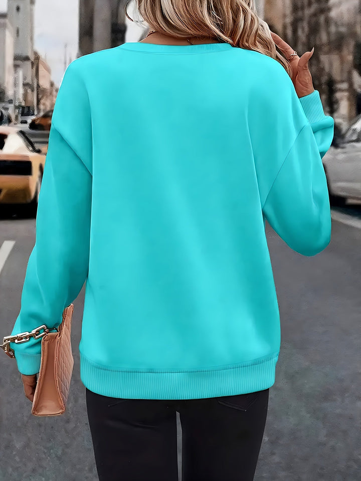 Sandie - Elegant Crew Neck Sweater