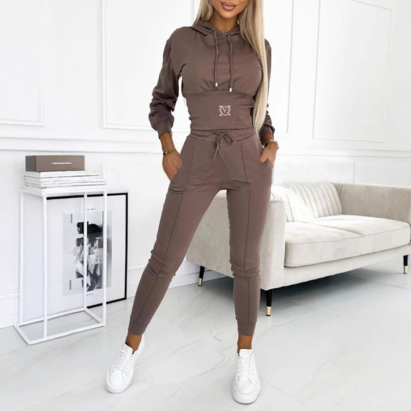 Felise - Hooded Tracksuit Set