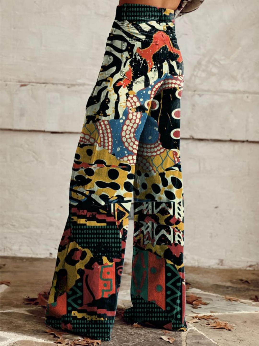 Yasmine | Artisan Flared Trousers That Walk with Style