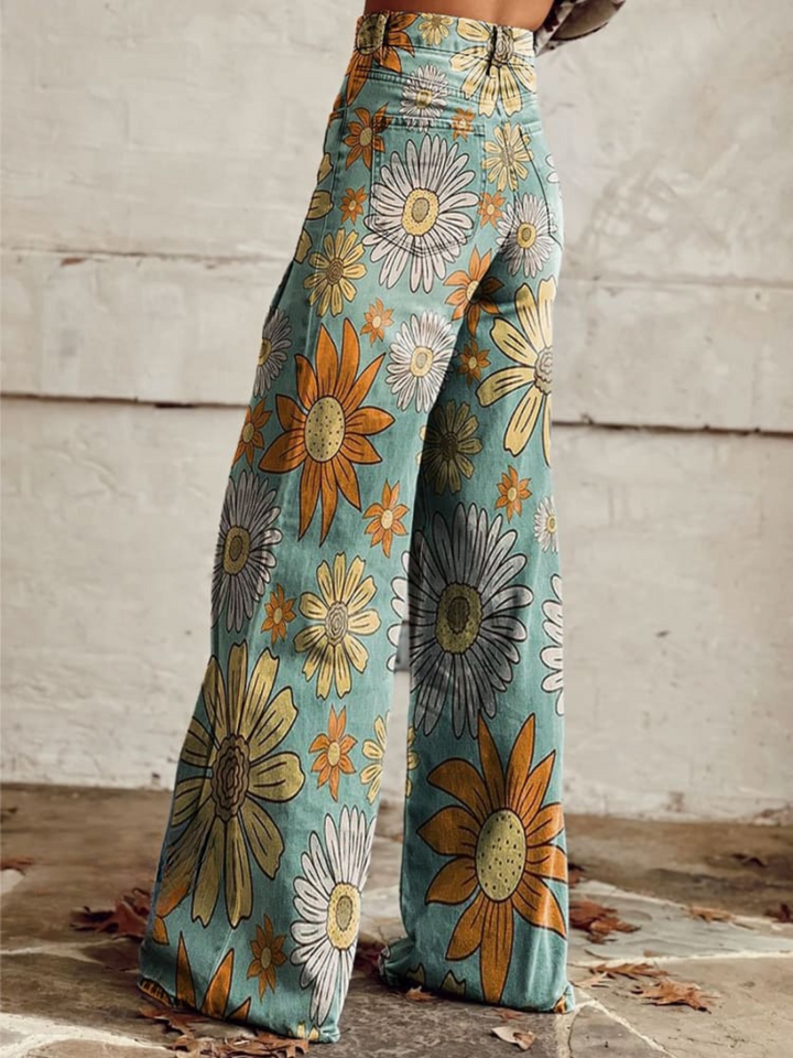Daisy | Organic Flared Trousers for a Unique Style