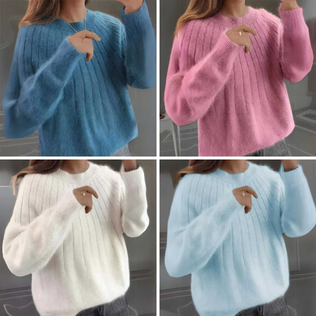 Liv | Elegant Fluffy Jumper