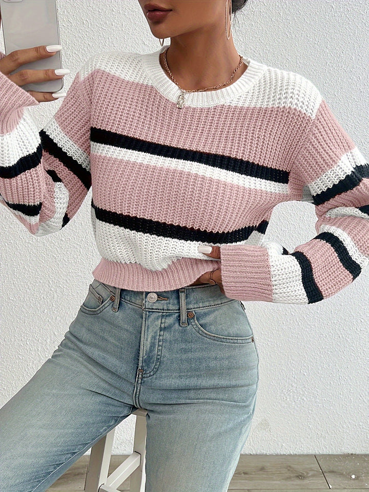 Kelly - Elegant Striped Sweater