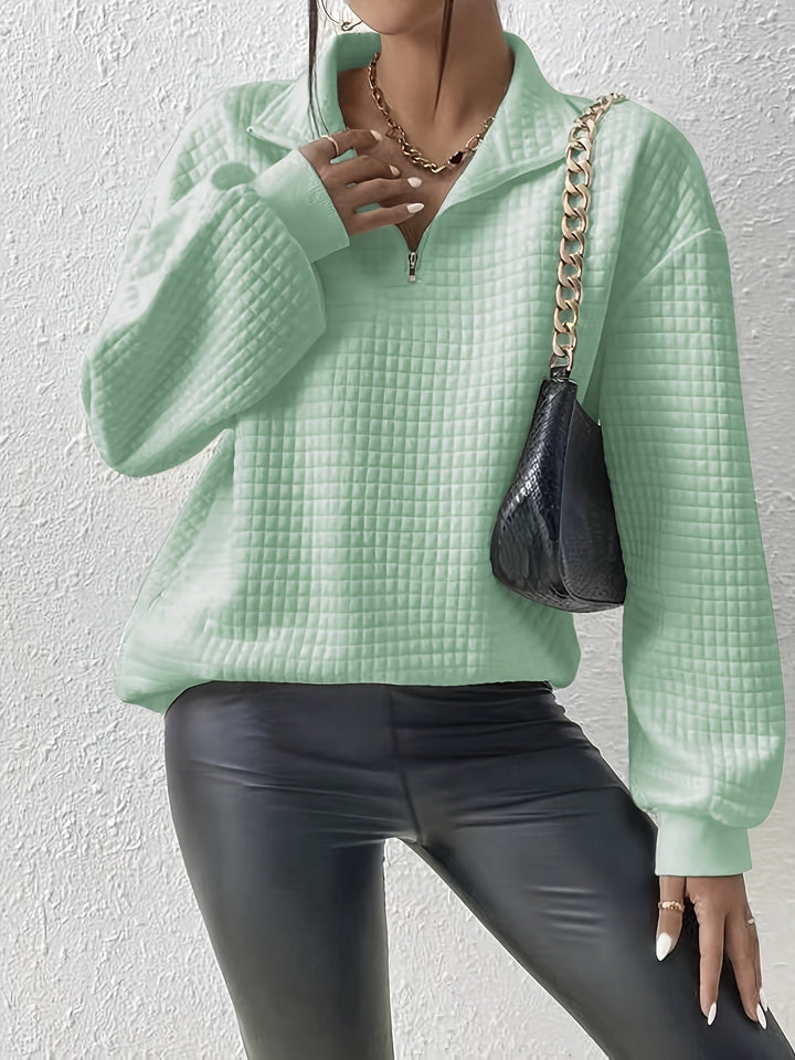 Eli - Elegant Jumper with Zip