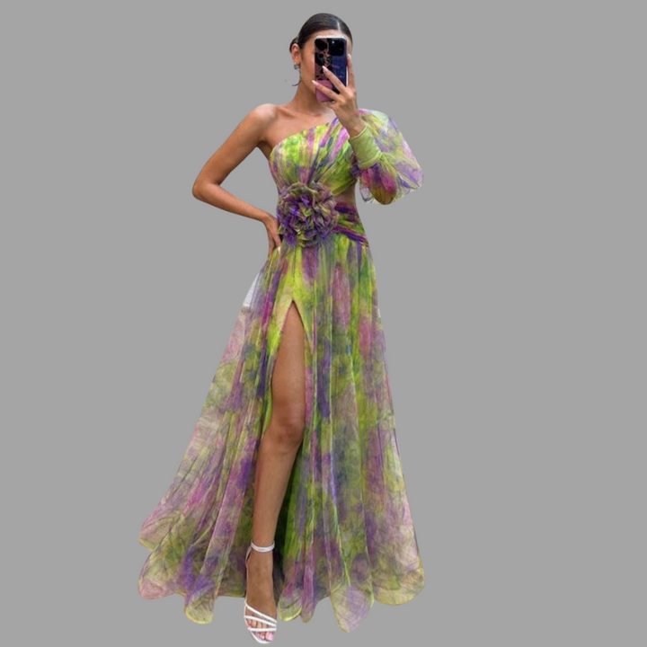 Nandina | Elegant Split Dress for Special Occasions