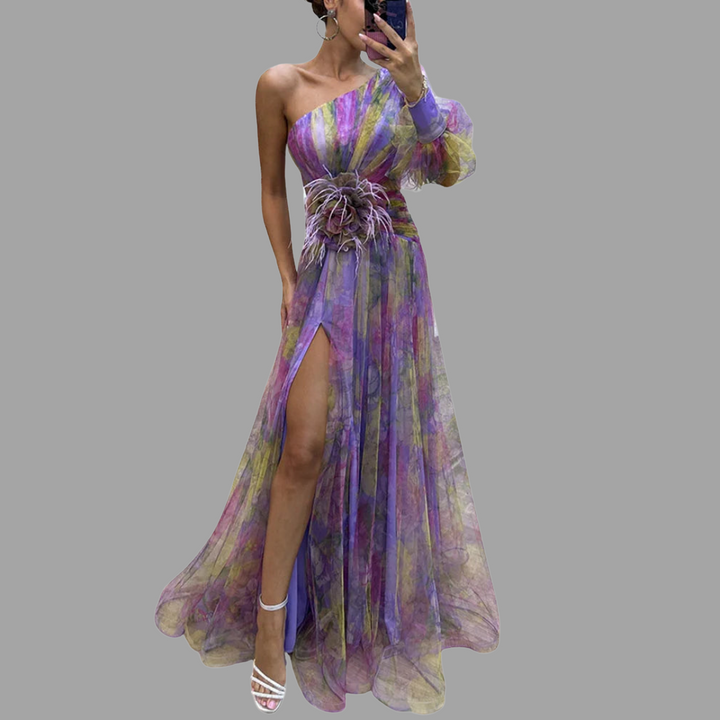 Nandina | Elegant Split Dress for Special Occasions