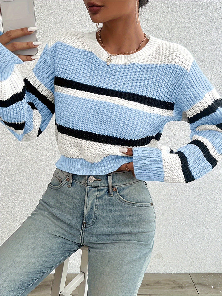 Kelly - Elegant Striped Sweater