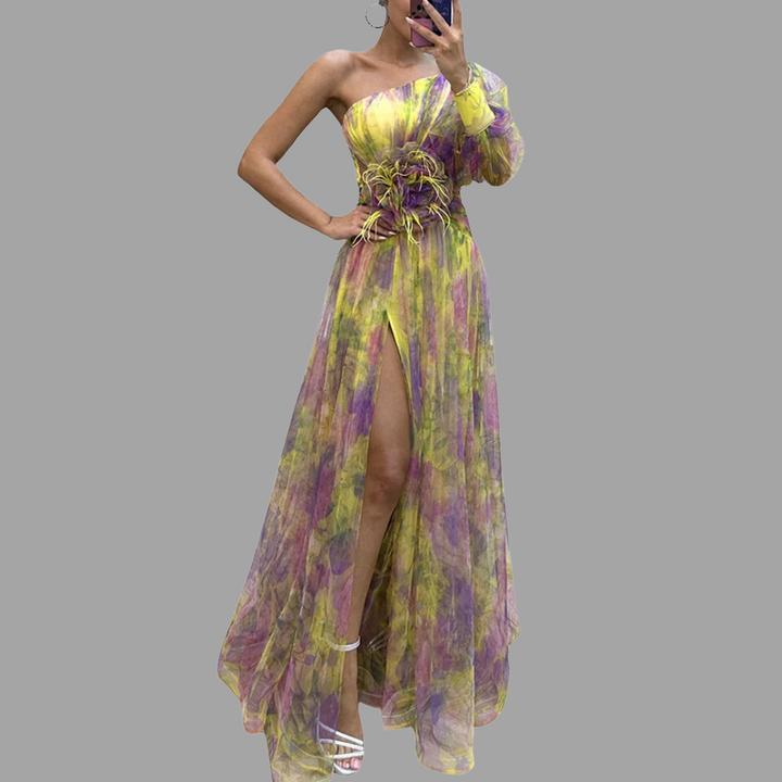 Nandina | Elegant Split Dress for Special Occasions