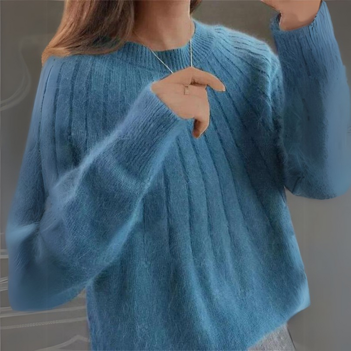 Liv | Elegant Fluffy Jumper