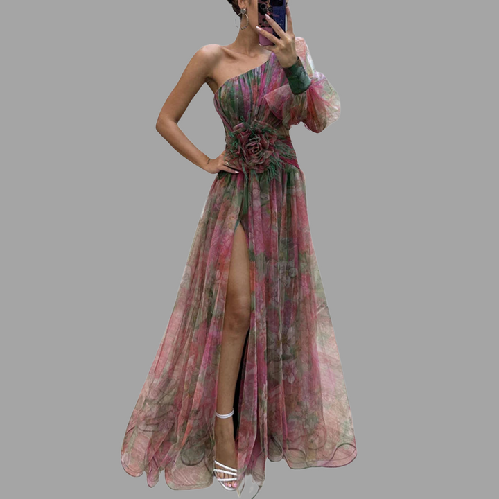 Nandina | Elegant Split Dress for Special Occasions