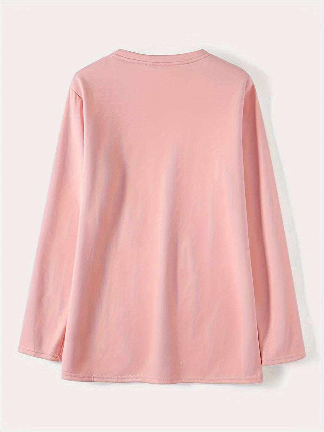 Gail - Cozy Heart Print Thermal Jumper