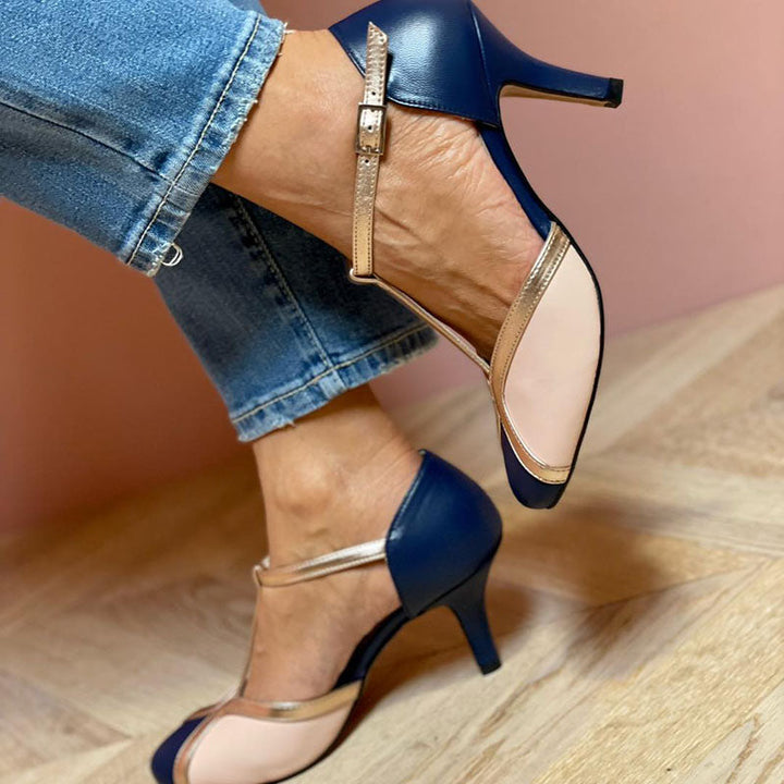 Laya™ | Shoes with Rounded Toe, T-Strap, Colourful and Comfortable