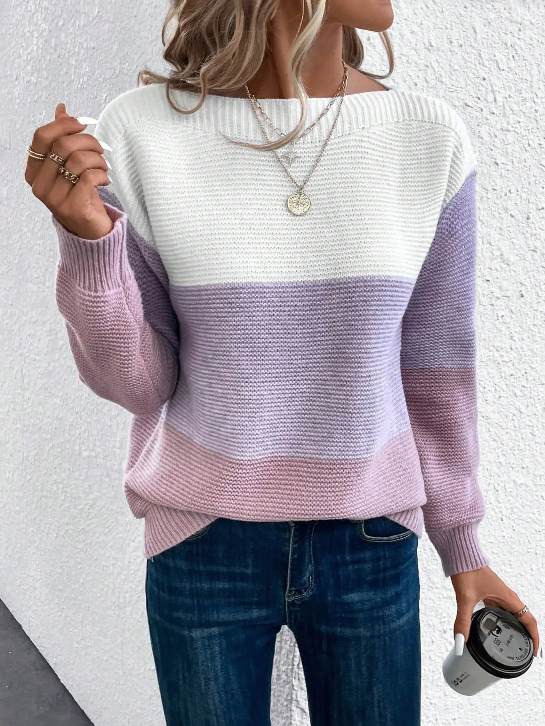 Judy - Ombre Knit Jumper