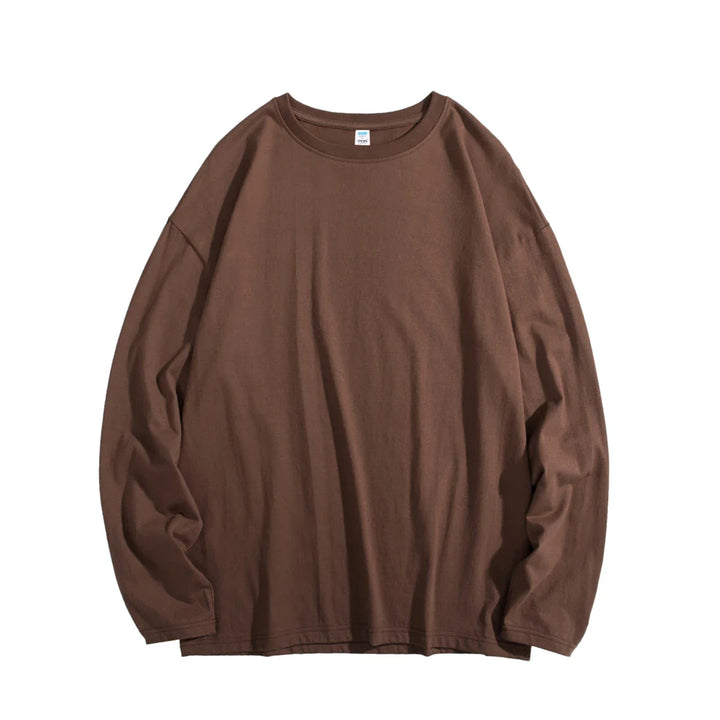 Mardi - Oversized round neck jumper for women