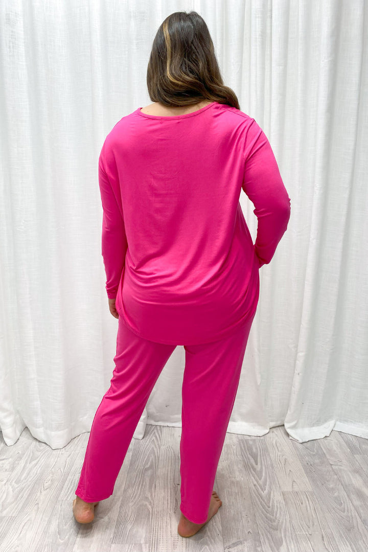 Annalise - The Comfiest PJs Long Sleeved Tee & Pants Set