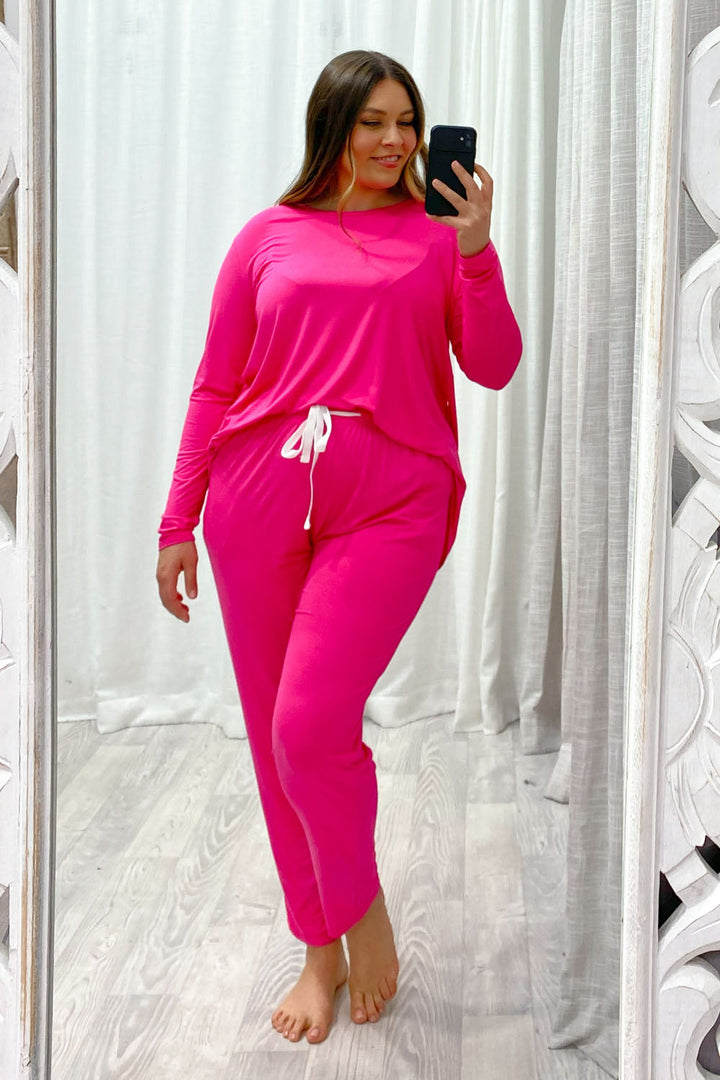 Annalise - The Comfiest PJs Long Sleeved Tee & Pants Set