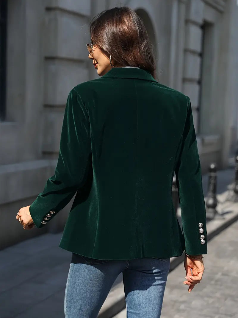 AMELIA | ELEGANT VELVET BLAZER
