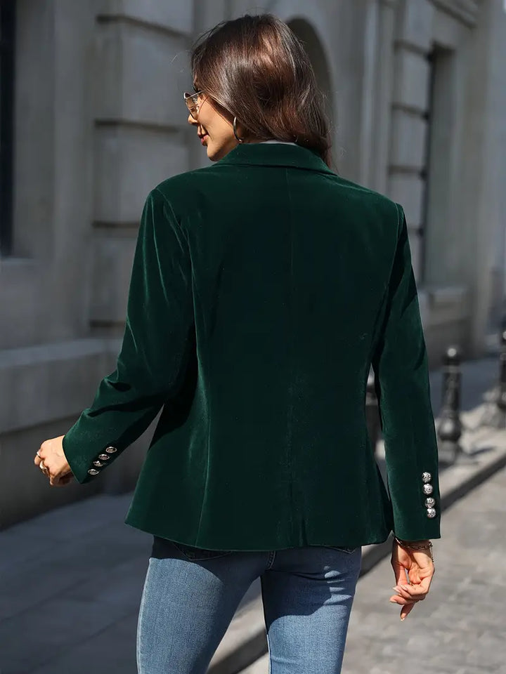AMELIA | ELEGANT VELVET BLAZER