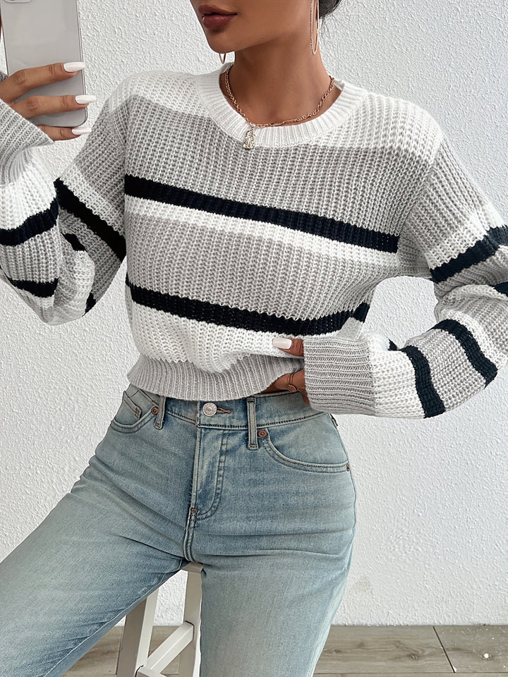 Kelly - Elegant Striped Sweater