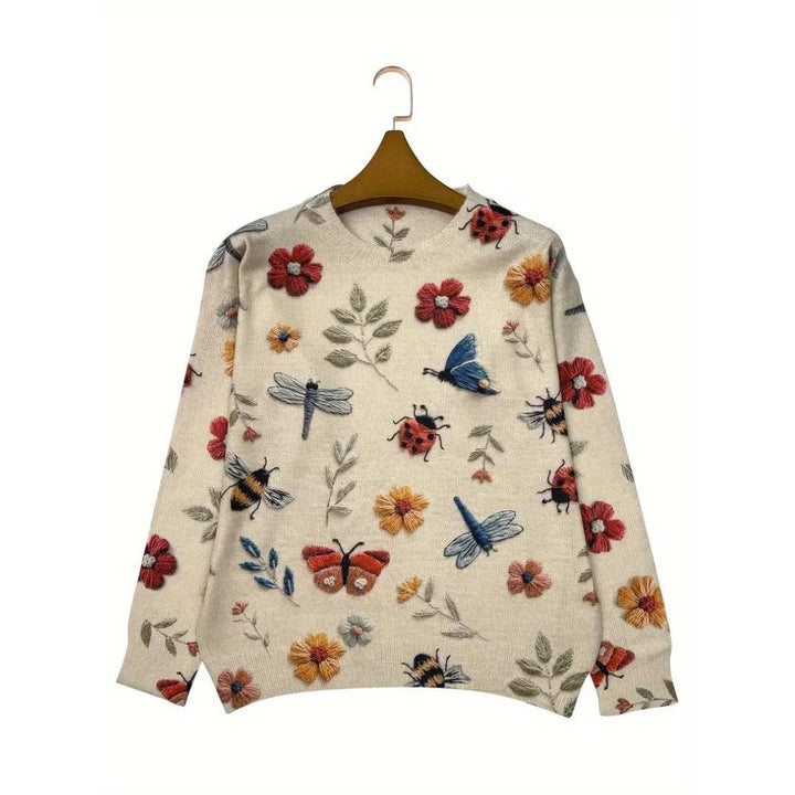 Amy™ - Whimsical Garden Sweater