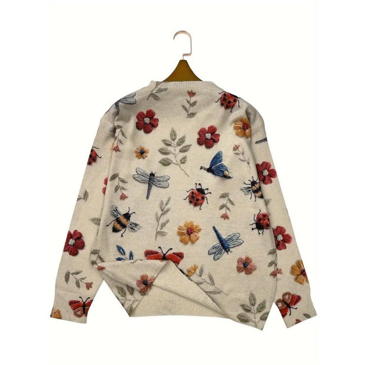 Amy™ - Whimsical Garden Sweater