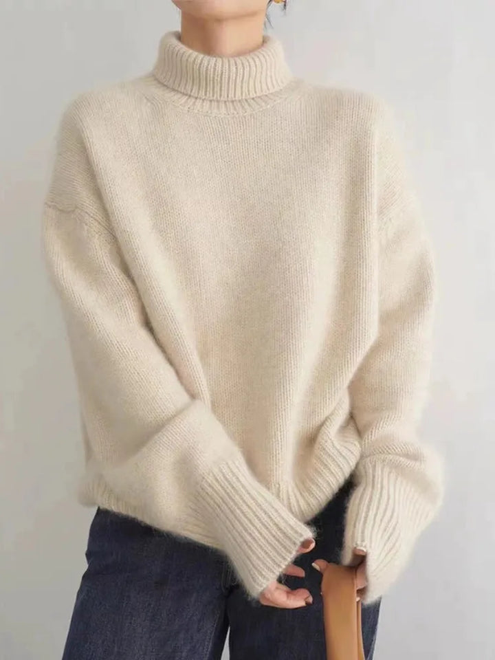 Karren - Women's Turtleneck Sweater