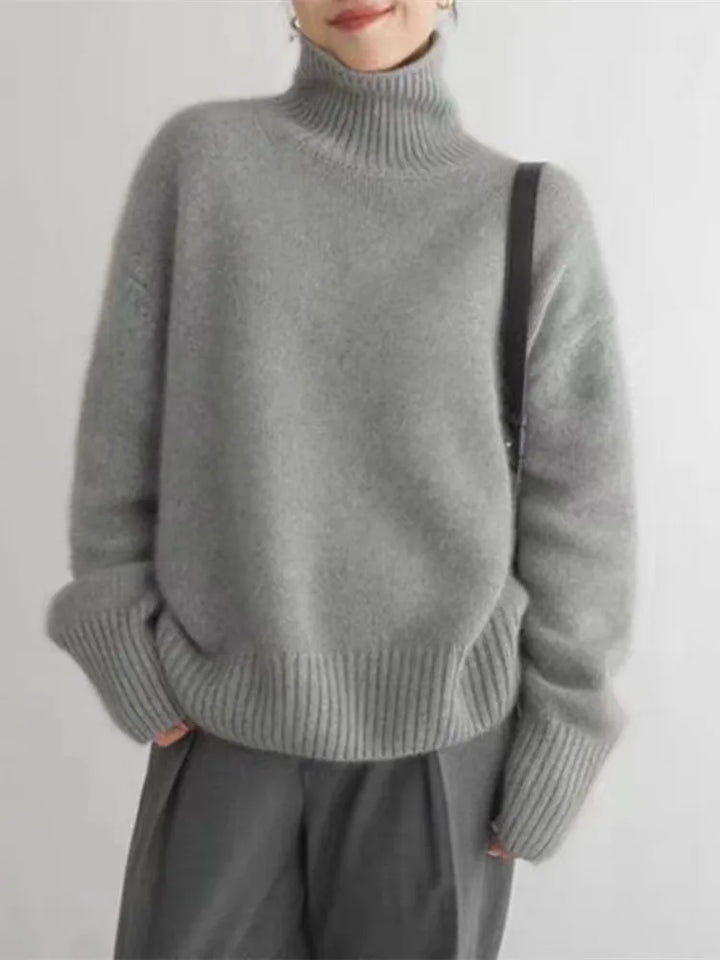 Karren - Women's Turtleneck Sweater