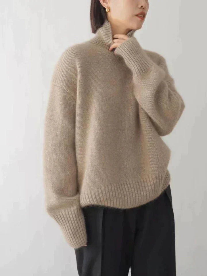 Karren - Women's Turtleneck Sweater